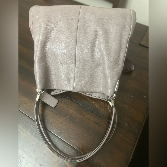 Coach Gray Leather Hobo Bag with Slouchy Silhouette#26224 - Picture 14 of 15